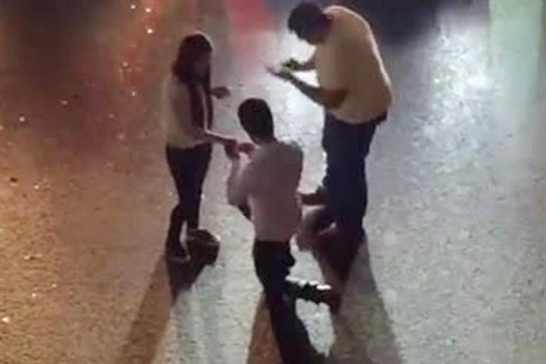 E-5’te evlenme teklifi karakolda bitti