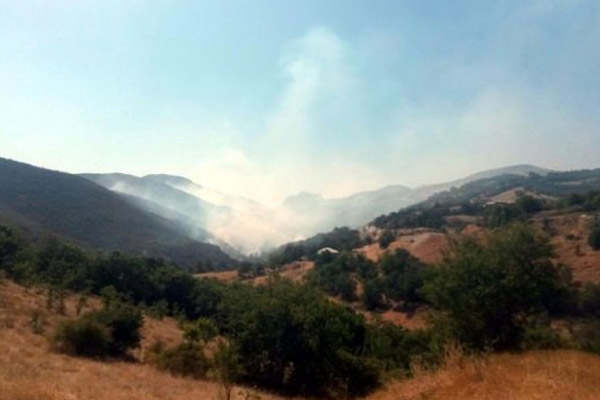 PKK'dan askere yangın tuzağı