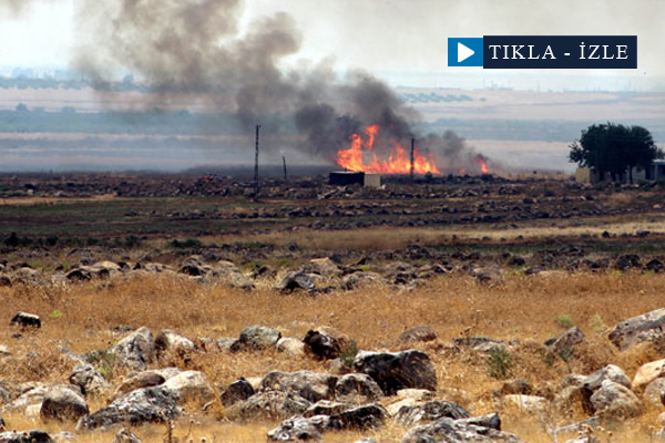 Suriye sınırı alev alev