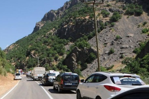 Tunceli- Erzincan karayolu açıldı