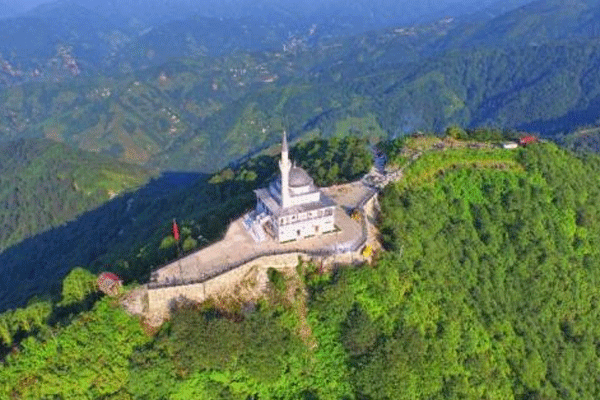 Erdoğan Kıbledağı Camisi'ni açtı