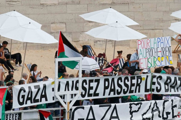 Paris'te İsrail-Filistin gerginliği