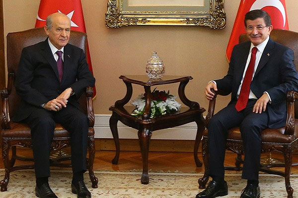 Davutoğlu ile Bahçeli'nin görüşme tarihi belli oldu