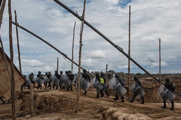 Peru'da dev altın operasyonu