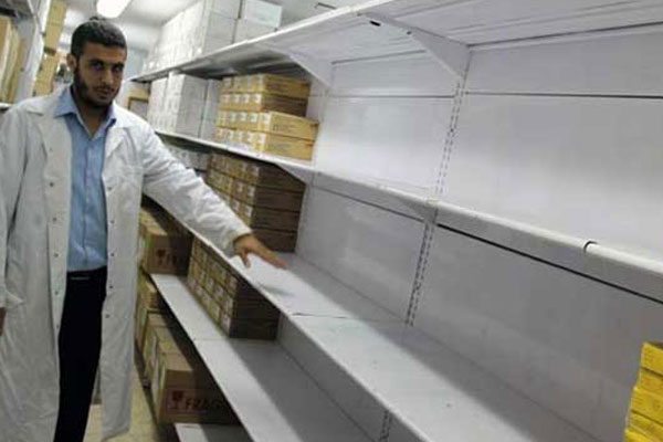 Gazze'de ilaç bitti, sağlık hizmetleri durdu