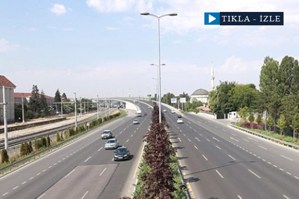 Ankara bulvarı trafiğe açıldı