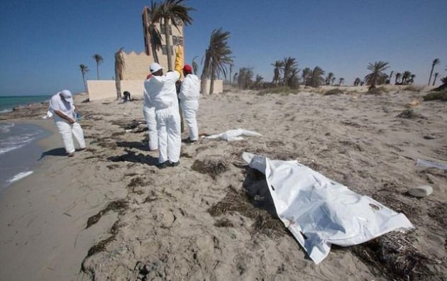Libya'dan ceset fışkırdı