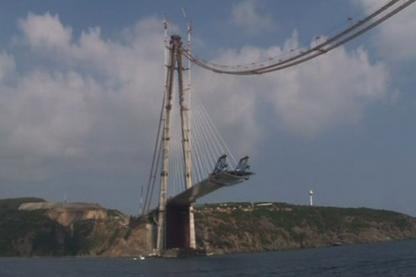 3. köprünün son hali görüntülendi