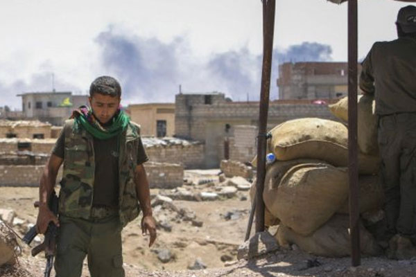 Kamışlı'da intihar saldırısı