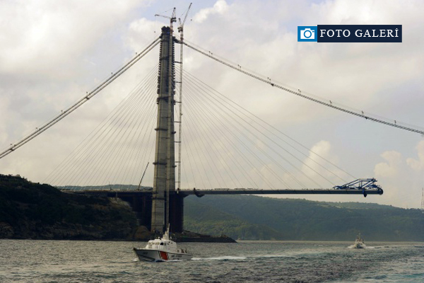 3. Köprünün son hali böyle görüntülendi