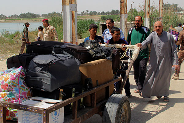 Irak'ta evini terk eden sığınmacı ne kadar?