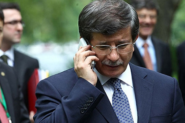 Davutoğlu'ndan Sancak'a geçmiş olsun telefonu