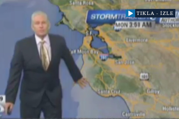 Depreme canlı yayında yakalandı!