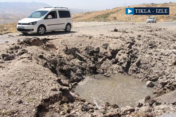 Şırnak'ta askeri araca bombalı tuzak