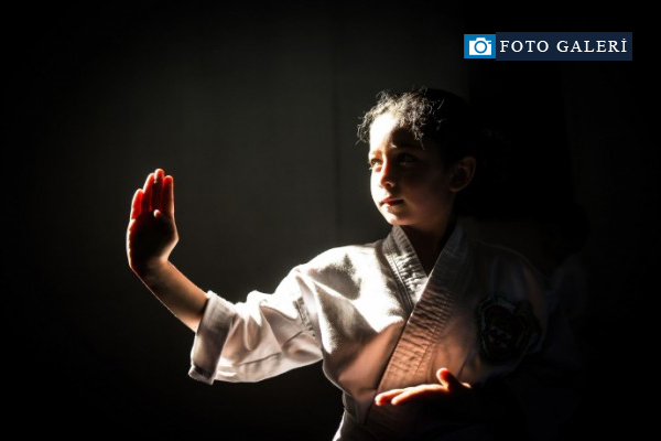 Gazzeli çocuklar 'Karate' ile nefes alıyor