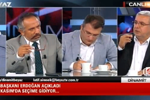 Mehmet Metiner, canlı yayını terk etti