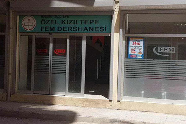 Yandı denilen dershane sağlam duruyor