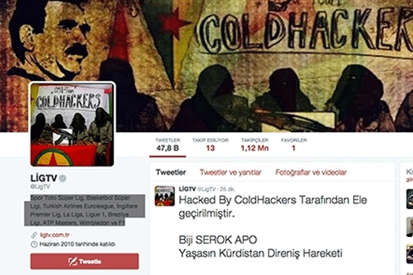 Lig TV'nin Twitter hesabı hacklendi