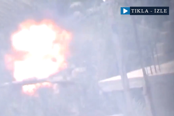 Kassam,İsrail tankını böyle imha etti