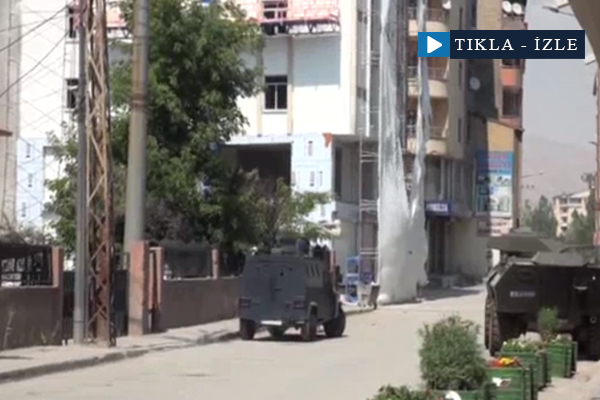 Yüksekova şehir merkezinde çatışma çıktı