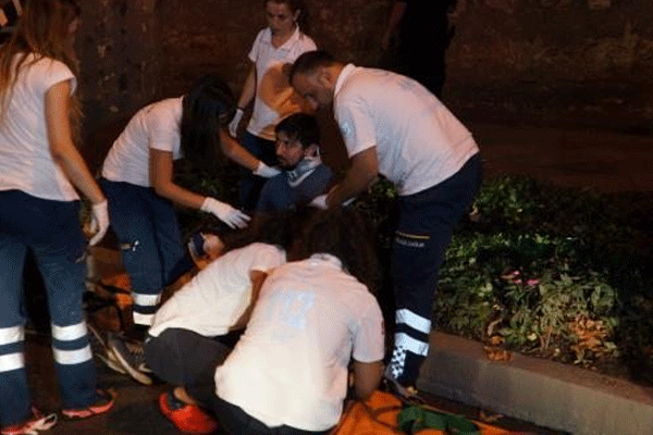 Beşiktaş'ta korkunç kaza