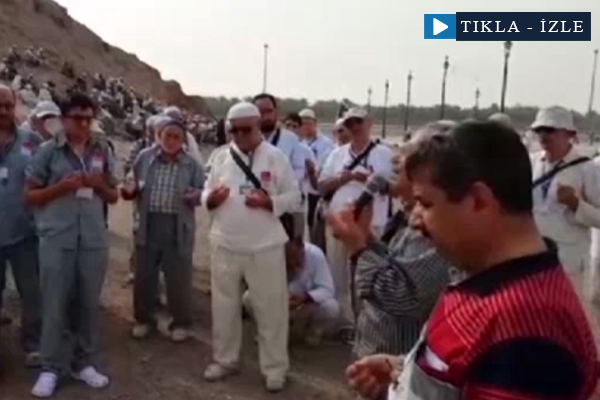 Kutsal topraklarda şehitlere dua