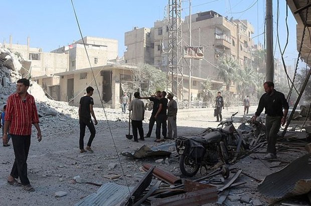 Esed'den klor gazlı saldırı