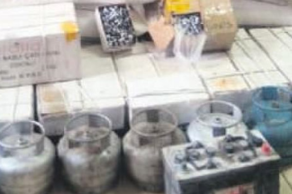 HDP'li ismin iş yeri cephanelik gibi