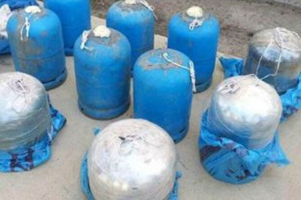 Kars'ta 250 kilo patlayıcı bulundu