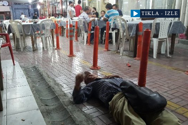 Yaşlı adam bayıldı, kimse okey masasından kalkmadı