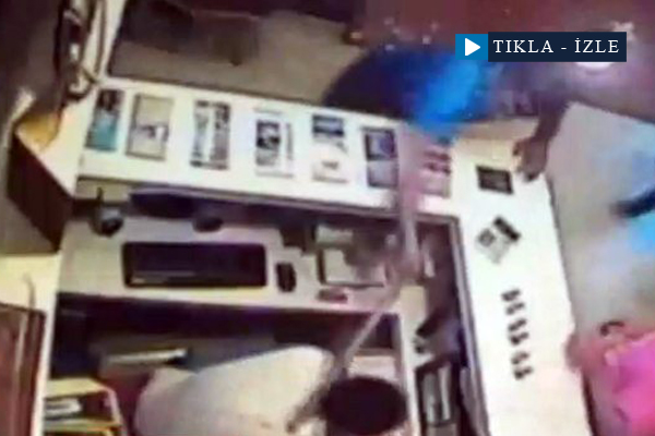 Otelde beyzbol sopalı dehşet