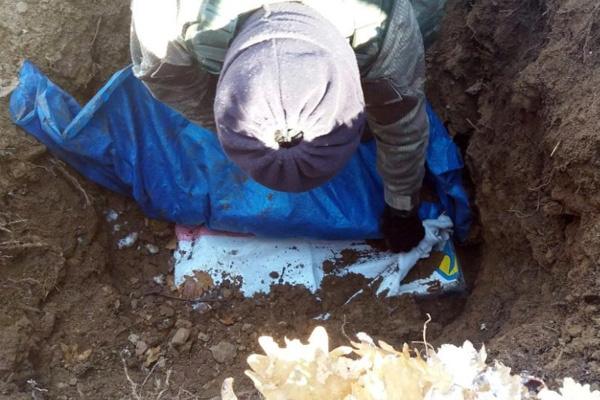 Siirt’te PKK'ya ait mühimmat ele geçirildi