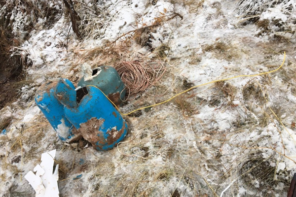 Yola tuzaklanan EYP imha edildi