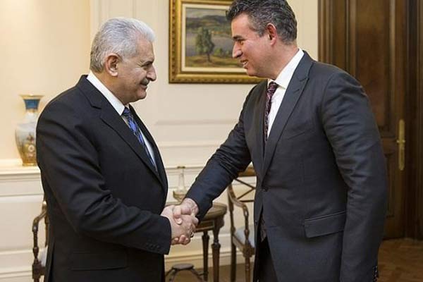 Başbakan Yıldırım, Feyzioğlu'nu kabul etti