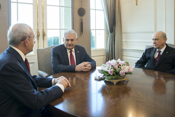 Liderlerin 'terör' buluşması başladı