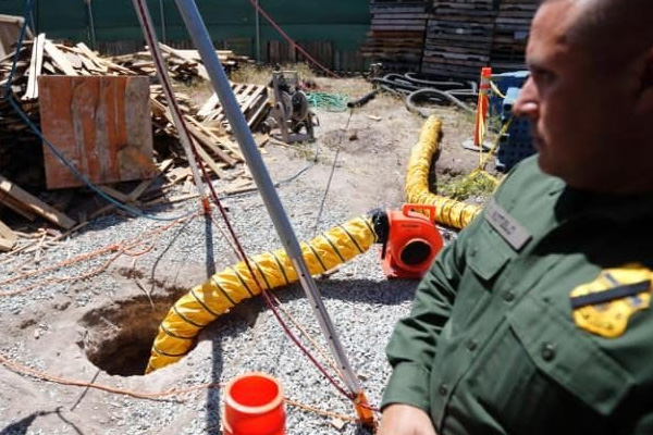 Meksika-ABD sınırında kaçak tünel bulundu