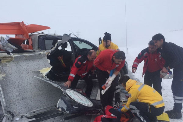 Sivas'ta zincirleme kaza