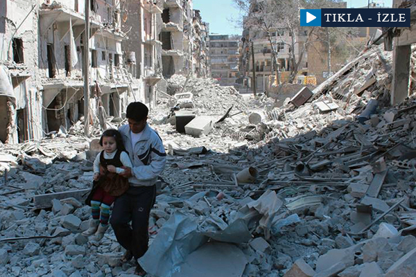 Halepli sivillerden yardım çağrısı