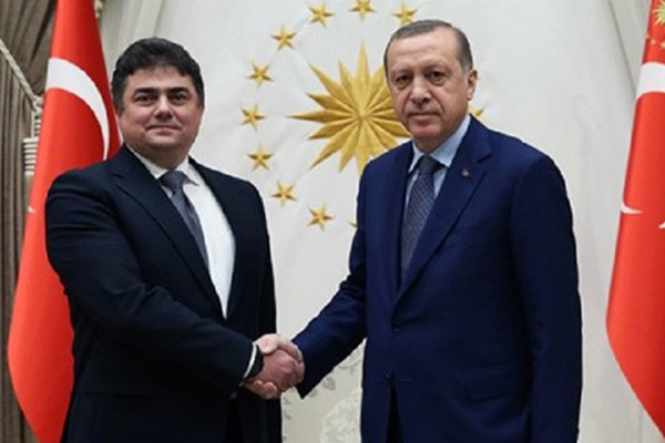 Erdoğan Calmic'i kabul etti