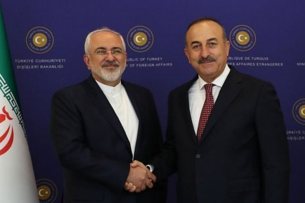Çavuşoğlu ile Zarif Halep'i görüştü