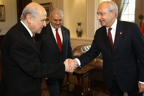 Bahçeli-Kılıçdaroğlu arasında HDP diyaloğu