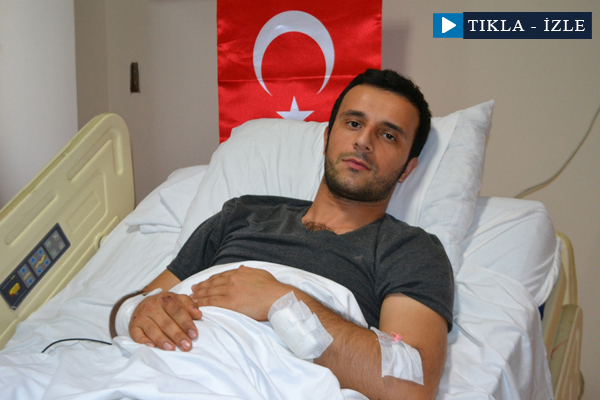 Yaralı polis patlamada yaşadıklarını anlattı