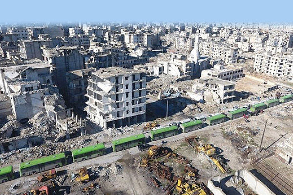 Tahliye edilen Haleplilerden Türkiye'ye teşekkür