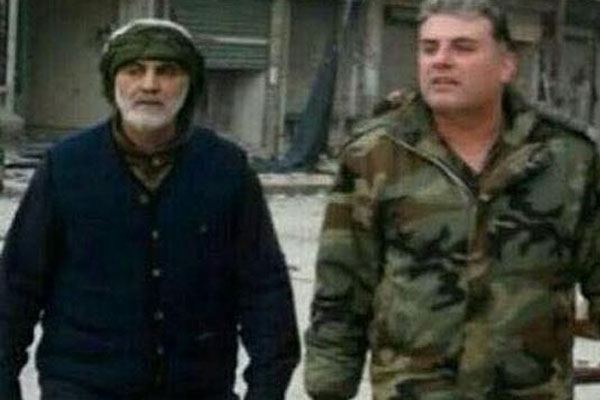 Kasım Süleymani katliam anlarında Halep'teydi