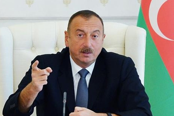 Aliyev'den başsağlığı mesajı