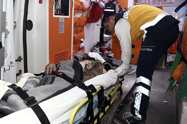 Halep'ten Hatay'a getirilen yaralı sayısı 117'ye ulaştı