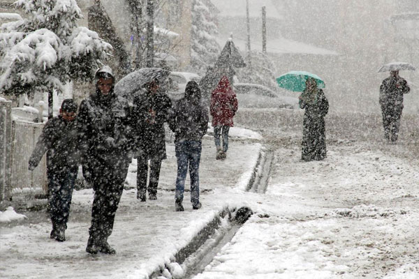 Meteoroloji kar yağışı için gün verdi