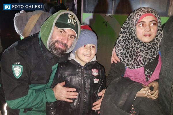 Halepli yetimler emin ellerde