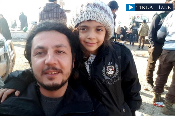 Halepli Bana ve ailesi tahliye edildi