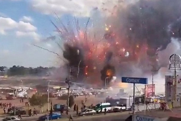 Meksika'da havai fişek faciası